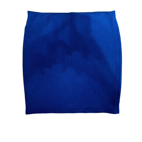 Ann Taylor LOFT Polyester Spandex Dark Navy Blue Pencil Midi Skirt Size M - Picture 6 of 10